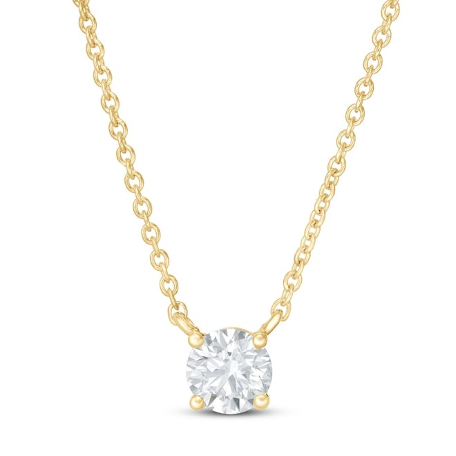 Lab-Created Diamond Necklace 19"