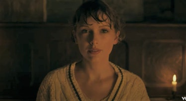 A screenshot from Taylor Swift's "Willow" music video