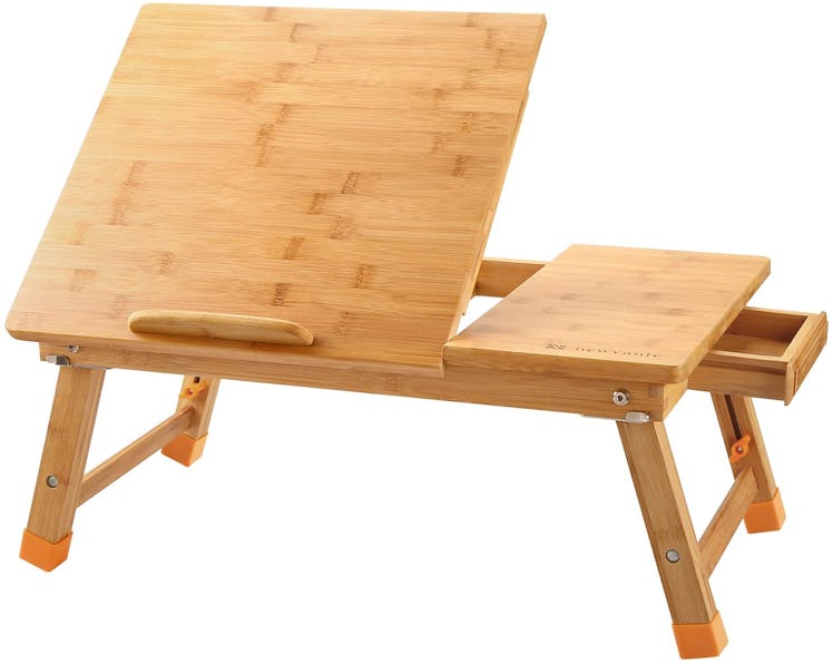 Nnewvante Bamboo Laptop Desk 