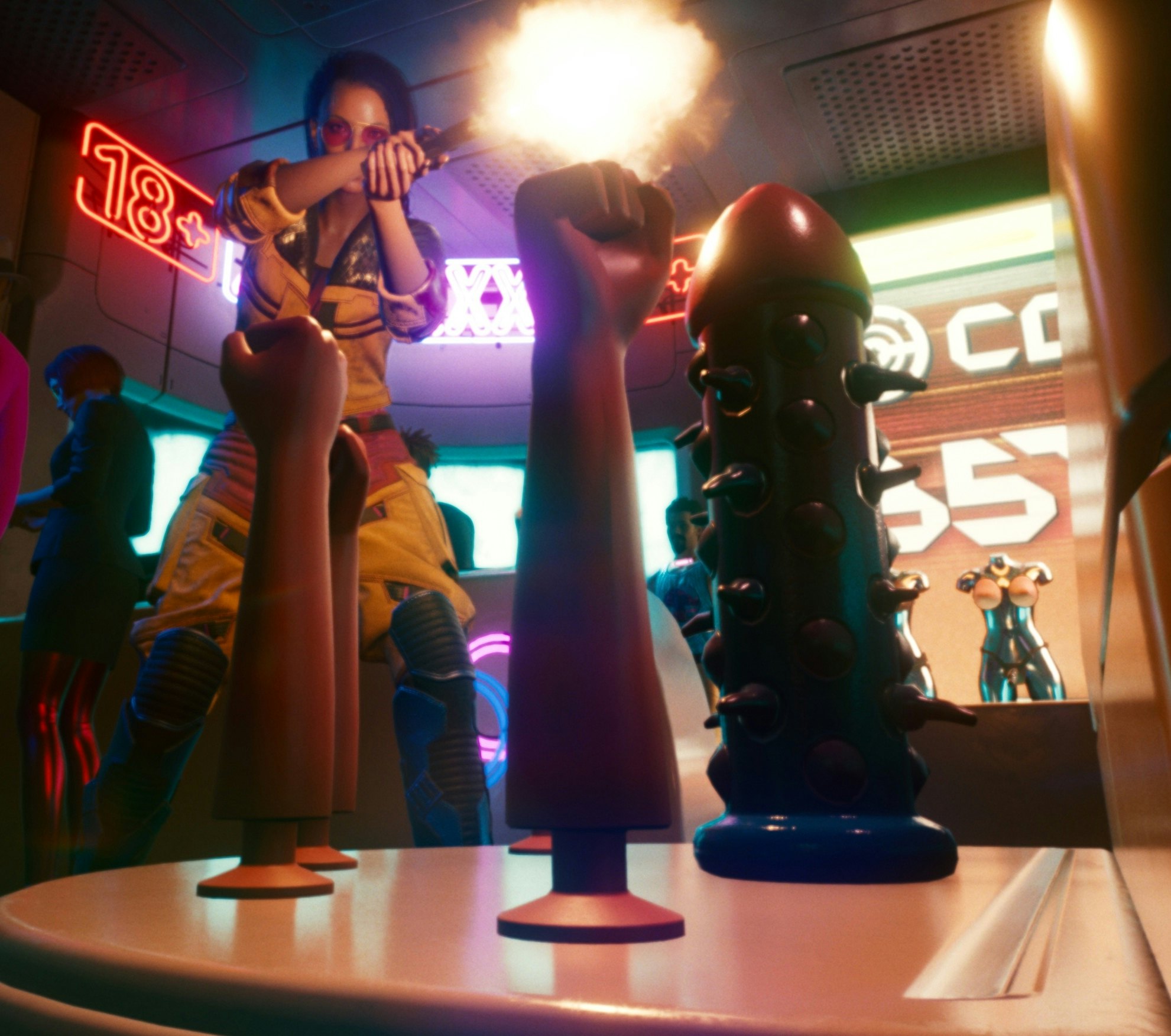 Rating the dildos of Cyberpunk 2077