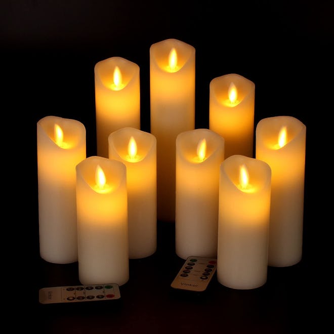 Vinkor Flameless Candles (Set Of 9)
