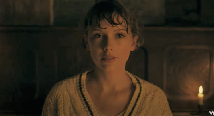 A screenshot from Taylor Swift's "Willow" music video.
