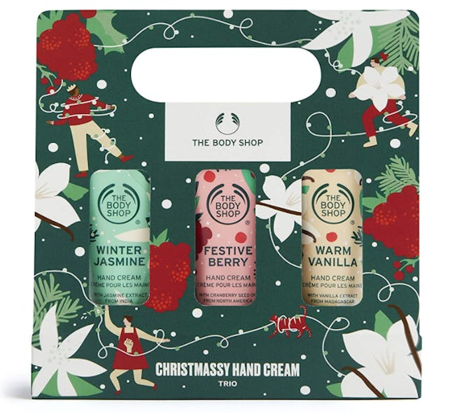 The Body Shop Christmassy Holiday Hand Cream Trio