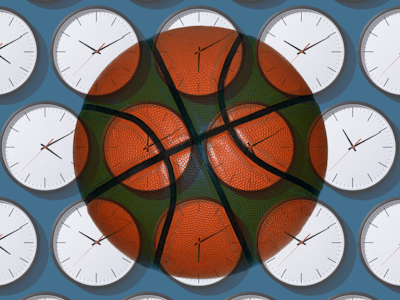 basketball, clocks