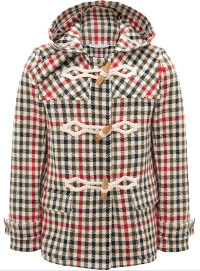 JW Anderson Checked Duffle Coat