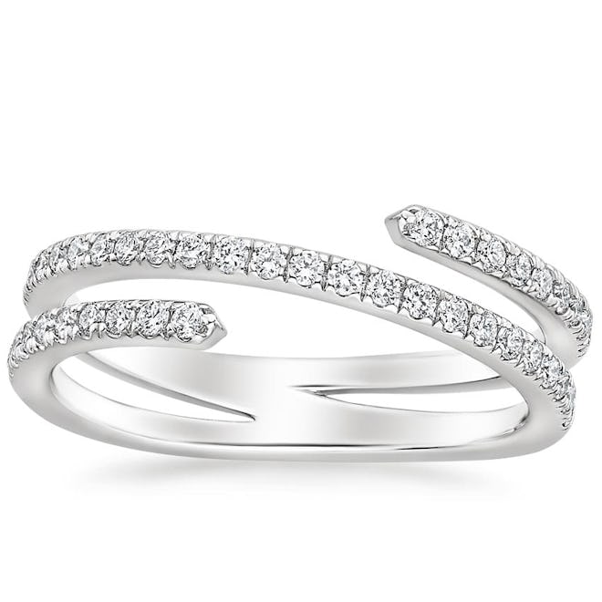 Helix Diamond Ring