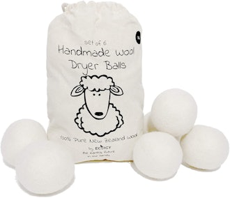 Ecoigy Wool Dryer Balls (6-Pack)