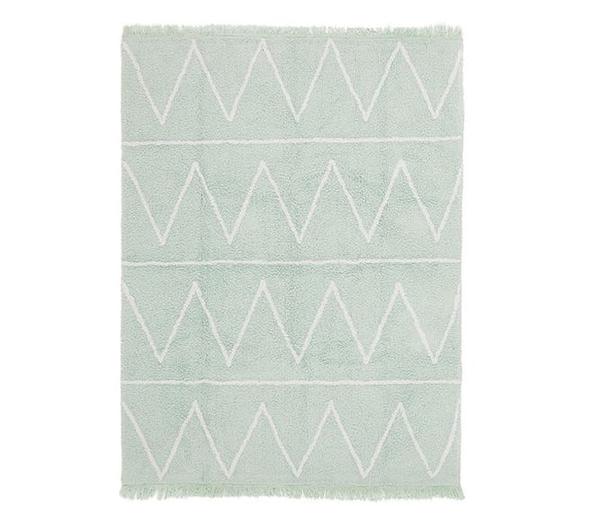 Lorena Canals Hippy Washable Rug - Mint 4' x 5' 3"