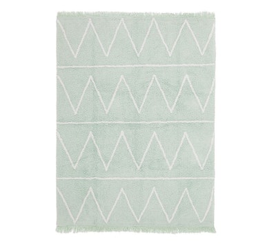 Lorena Canals Hippy Washable Rug - Mint 4' x 5' 3"