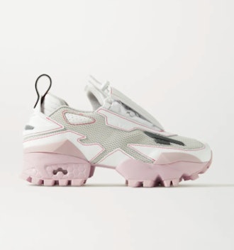 Pyer Moss + Reebok Trail Fury mesh and faux leather sneakers
