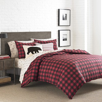 This designer comforter set features on of the softest comforters.