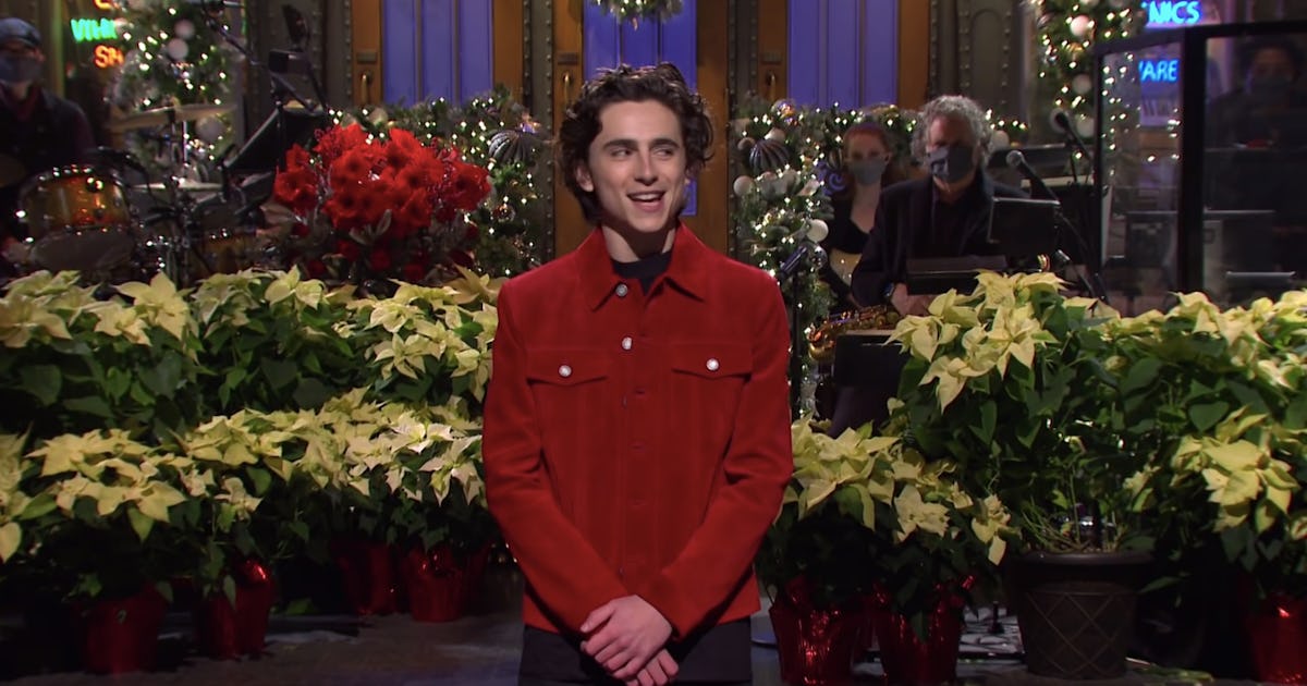 Timothee Chalamet’s ‘SNL’ Monologue Featured Pete Davidson