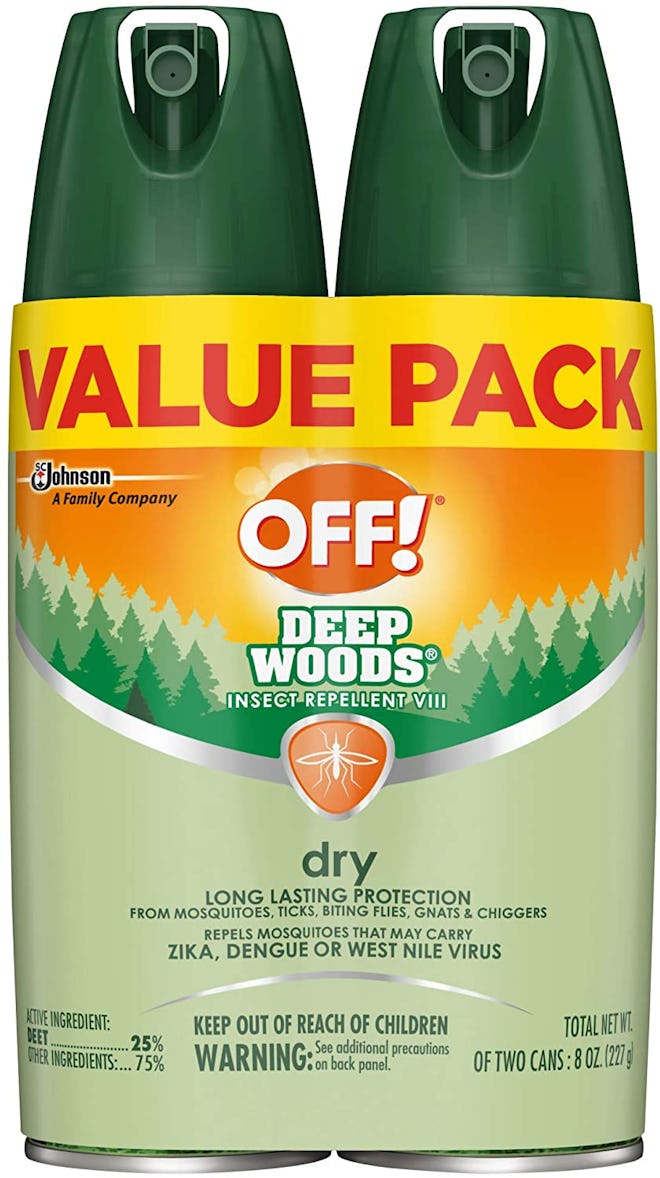 OFF! Deep Woods Insect & Mosquito Repellent, 8 Oz. (2-Pack)