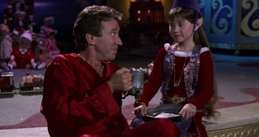 Scott Calvin (Tim Allen) drinks some hot cocoa made by Judy the Elf in 'The Santa Clause.'