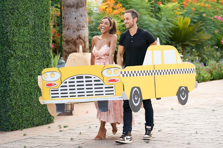 Tayshia and Zac C. on 'The Bachelorette'