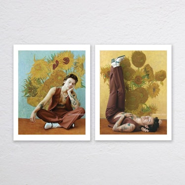 Harry Styles Sunflower Print / Poster