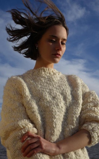 Hand Knitted Caven Wool Jumper
