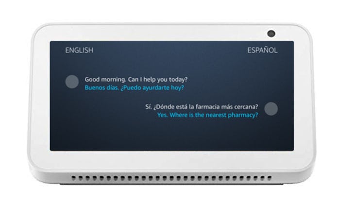 Live Translation for Alexa can translate between dialects in real time.