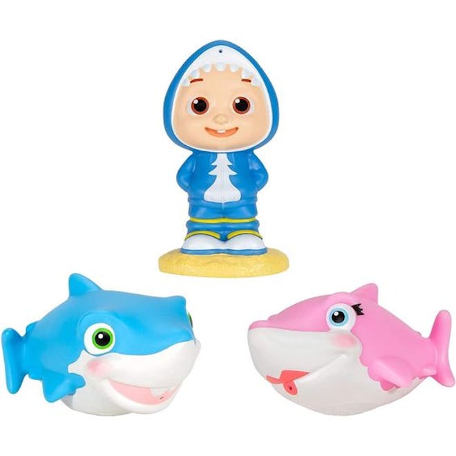 cocomelon bath squirters and sharks