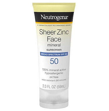 Neutrogena Sheer Zinc Face 