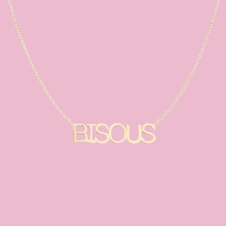 Bisous necklace