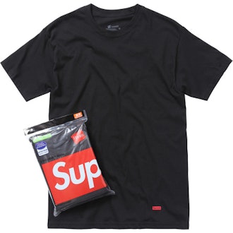 Supreme x Hanes Tagless Tees (3-pack)