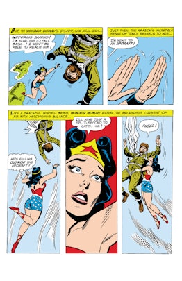Wonder Woman 1984 flying