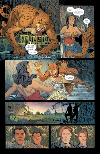 Wonder Woman Λεοπάρδαλη