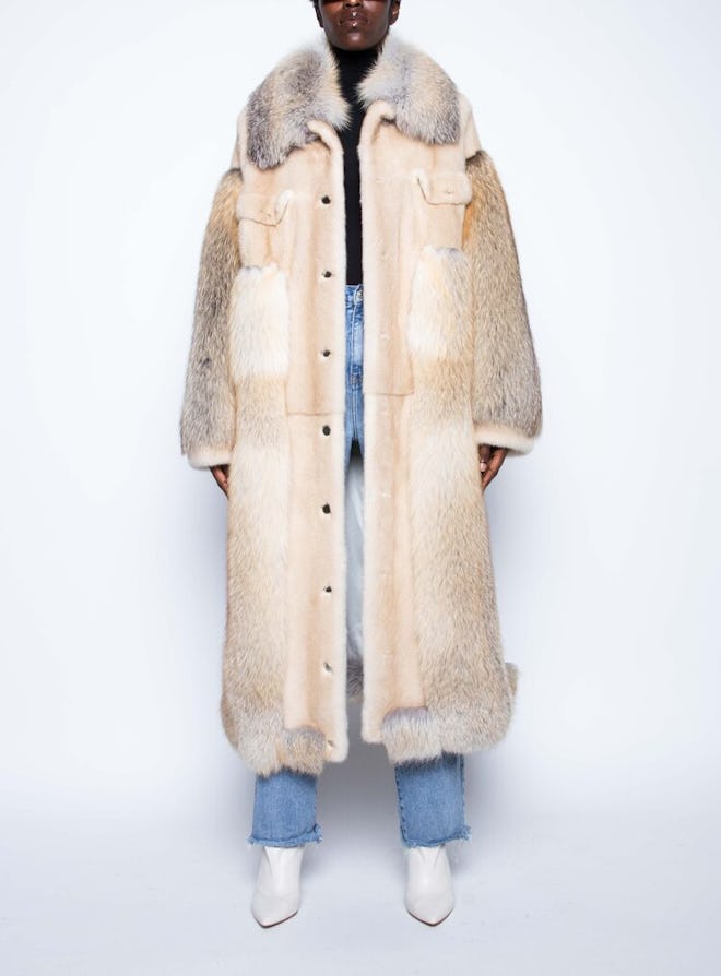 Golden Islands Fur Coat
