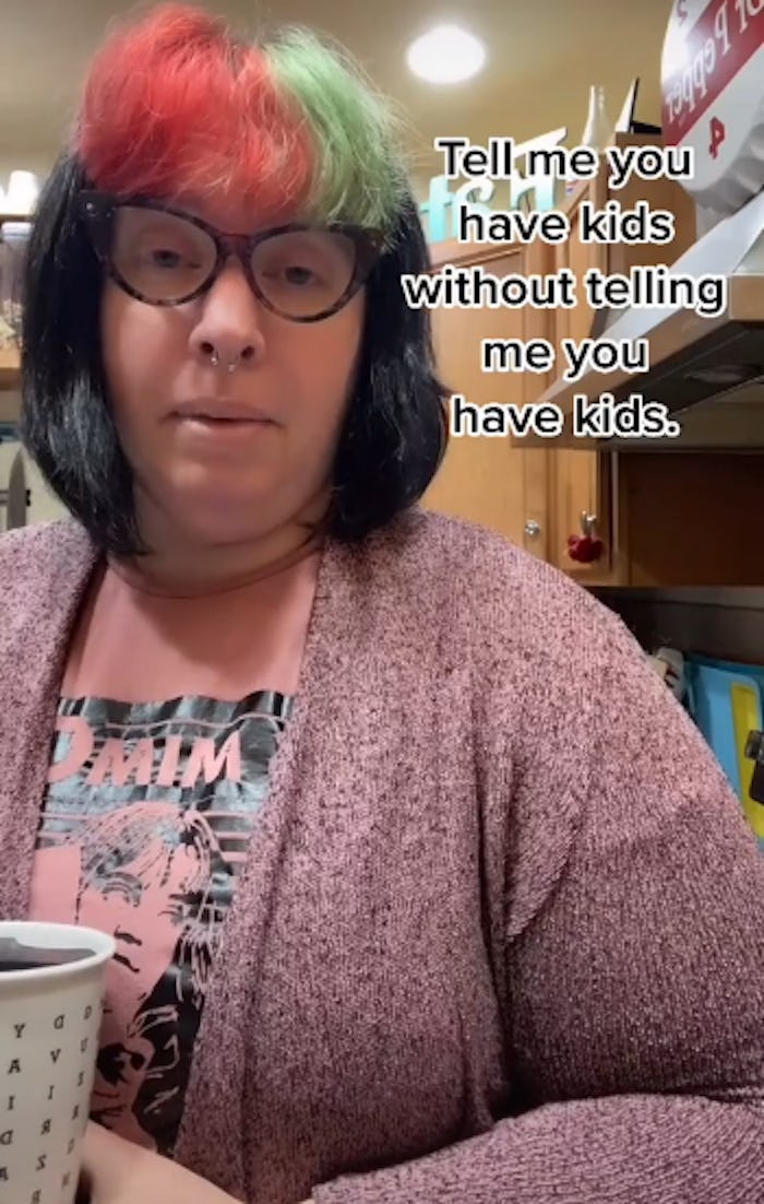A mom's viral TikTok challenge is hilarious.
