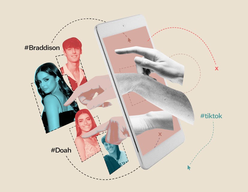 Bryce Hall, Addison Rae, and Dixie D'Amelio, TikTok's biggest stars.