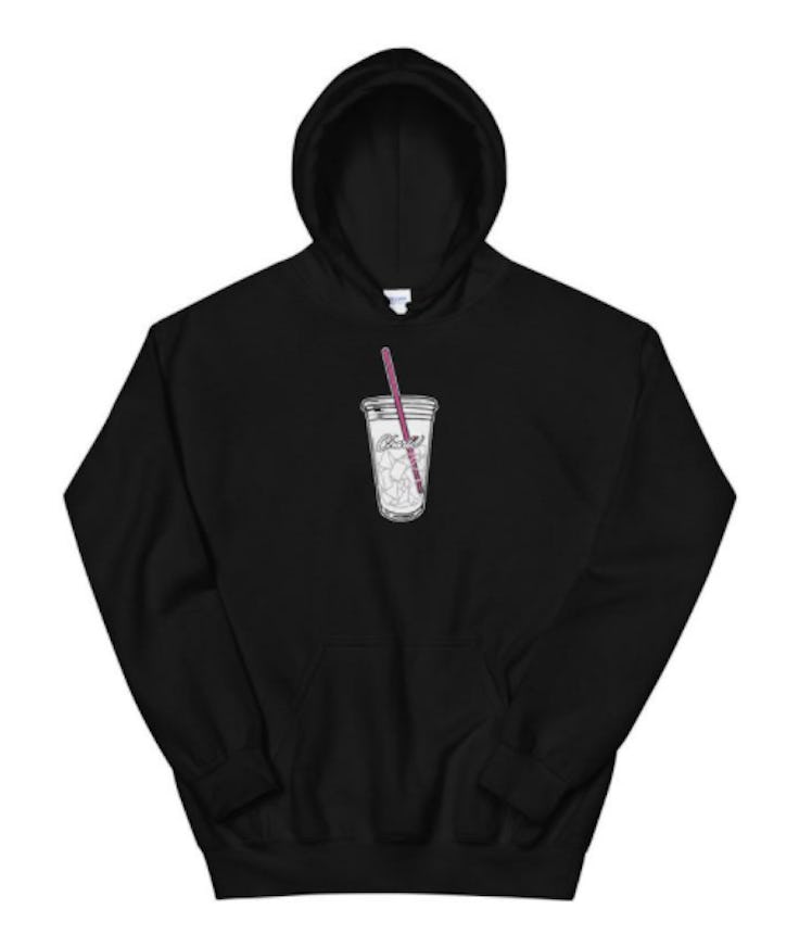 Charli D'Amelio Merch Iced Coffee Unisex Hoodie