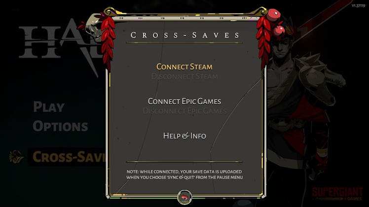 Hades cross-save