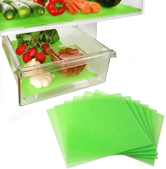 Dualplex Fruit & Veggie Life Extender Fridge Liner (6-Pack)