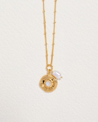 Sara Coin Pearl II Necklace