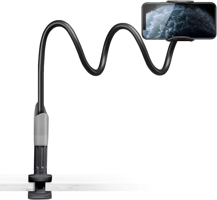 SAIJI Gooseneck Bed Phone Holder