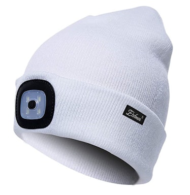 Etsfmoa LED Headlight Beanie Hat