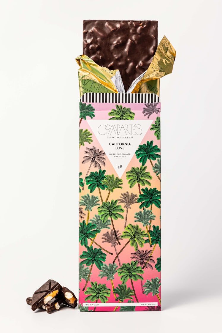 California Love Pretzel Dark Chocolate Bar