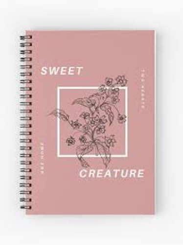 Sweet Creature Spiral Notebook