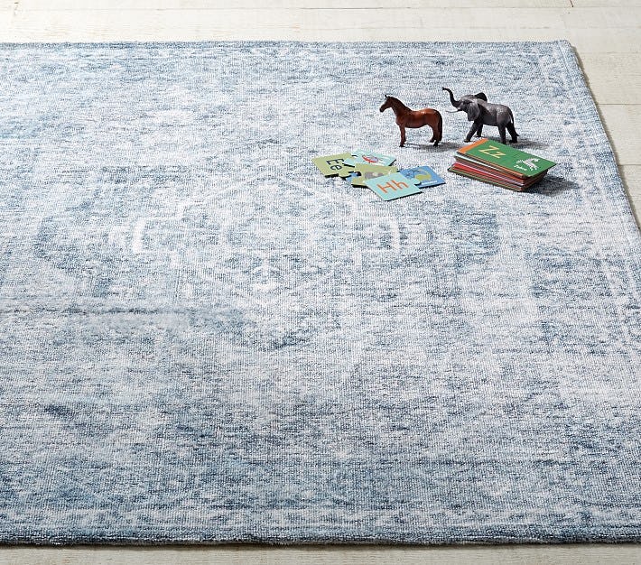 family friendly machine washable rug