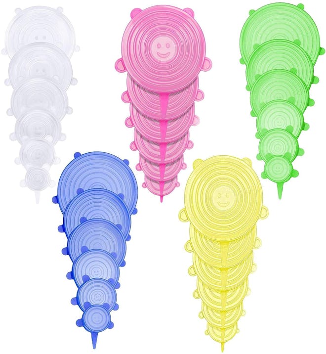 JIGUOOR Silicone Stretch Lids (30-Pack)