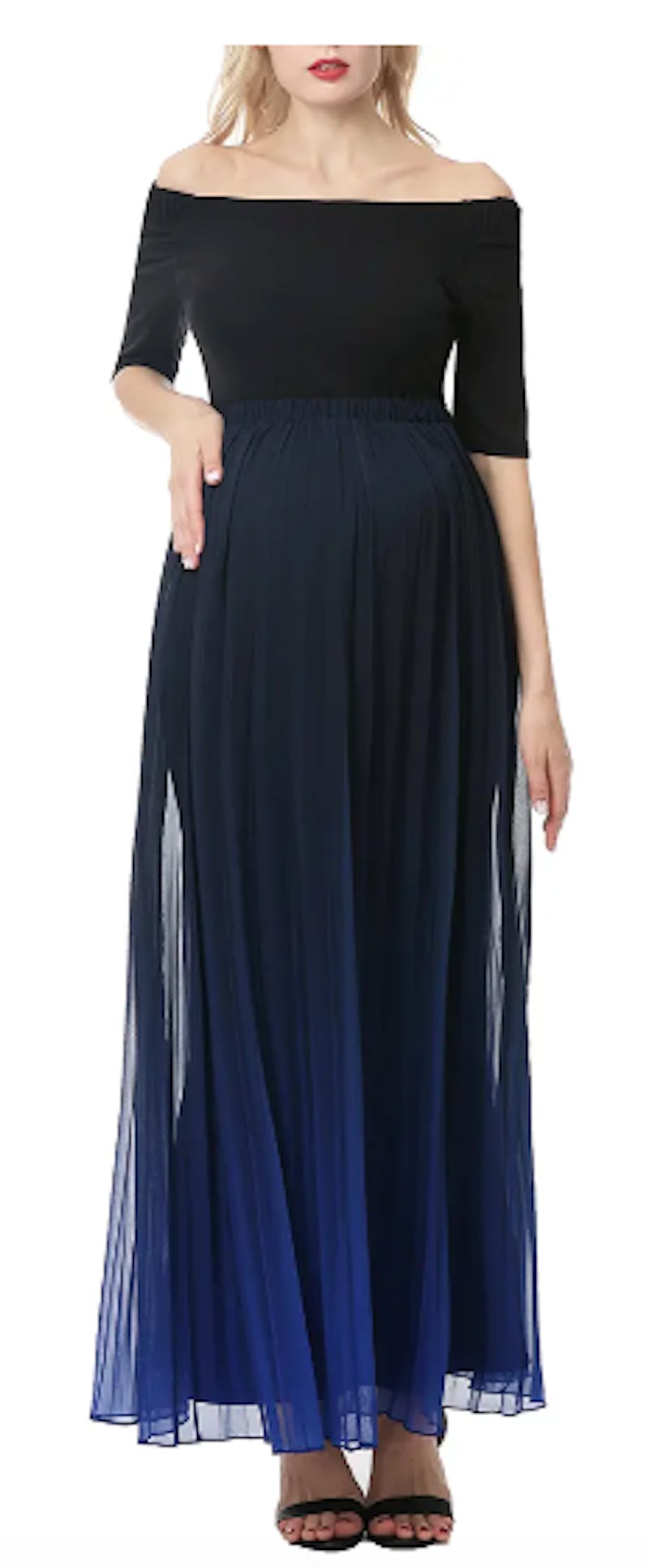 Bohemian styled maternity photo ideas – i heart pregnancy 14 New Year's Eve Maternity Dresses