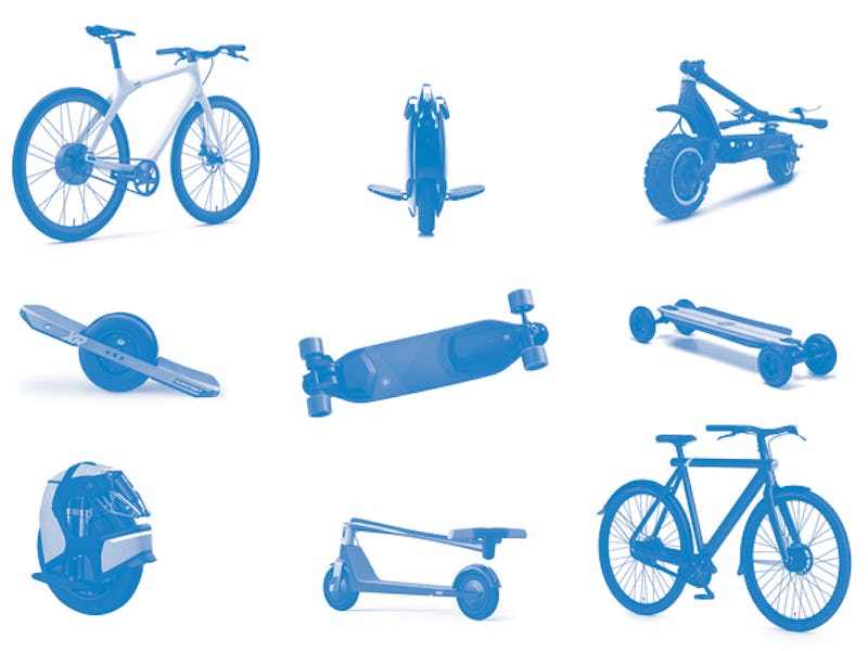 electric transportation mashup