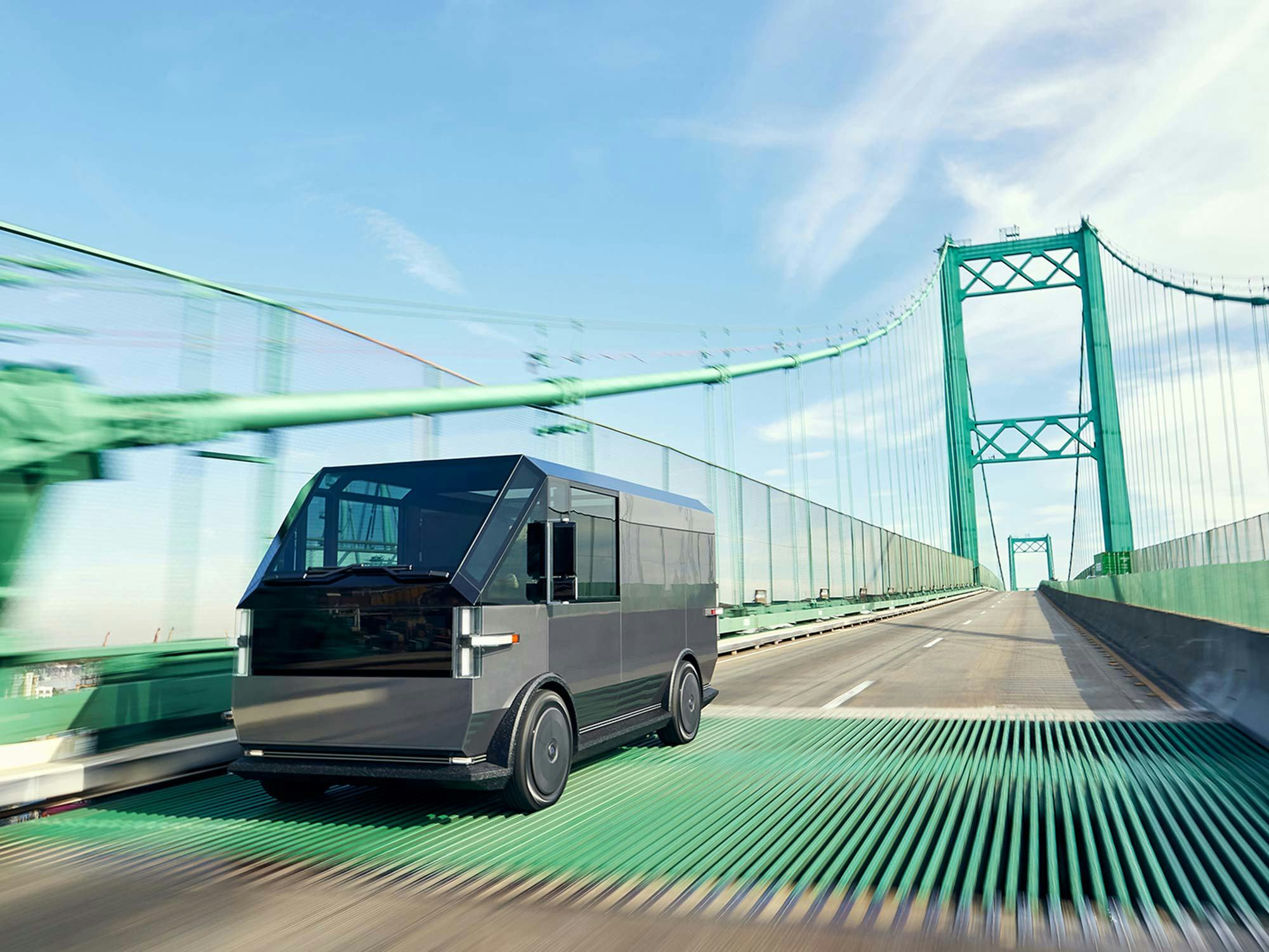Canoo debuts 33,000 electric delivery van, with more EVs to come