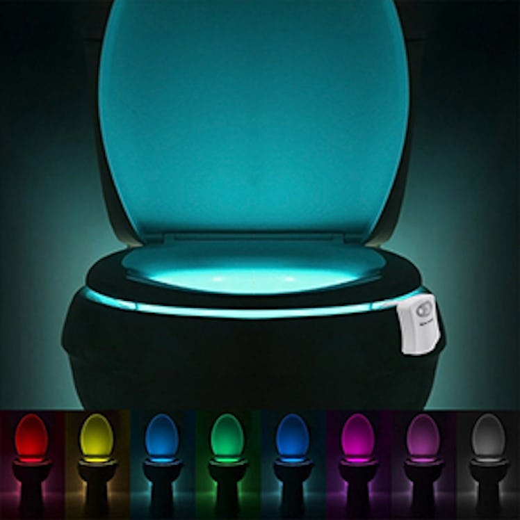 Best 007 Motion-Activated Toilet Night Light