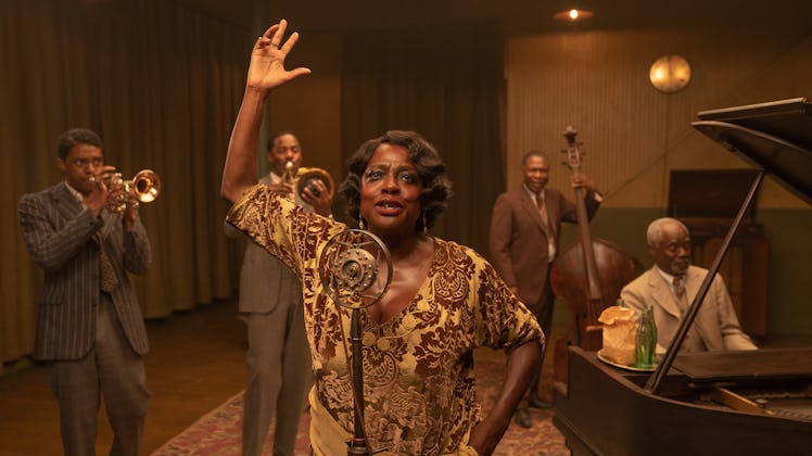Viola Davis leads the ensemble cast of Ma Rainey's Black Bottom.
