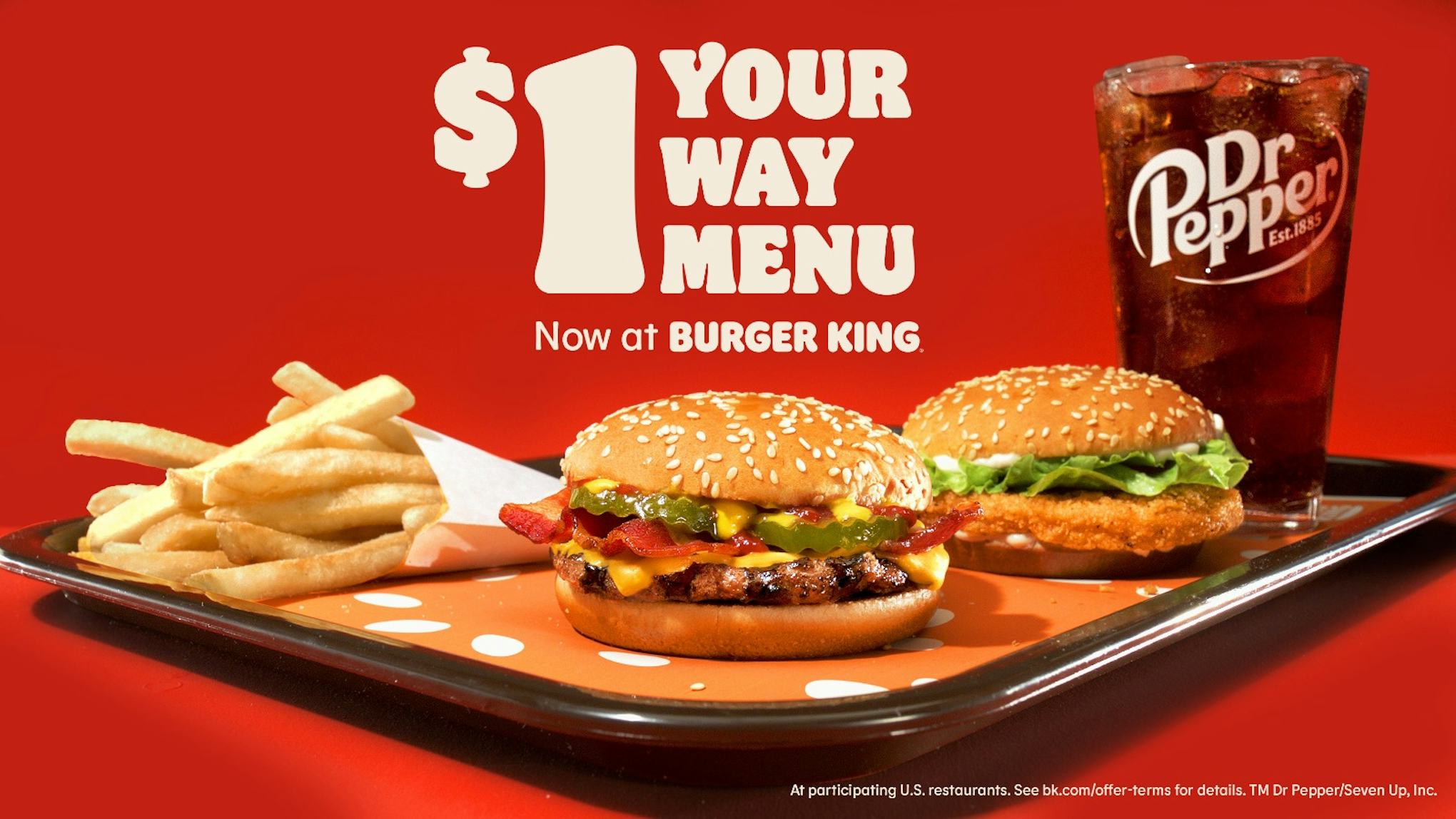 Burger Kings New 1 Your Way Menu For 2021 Is Launching With A Tasty Promo