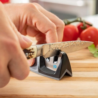 KitchenIQ Edge Grip 2-Stage Knife Sharpener