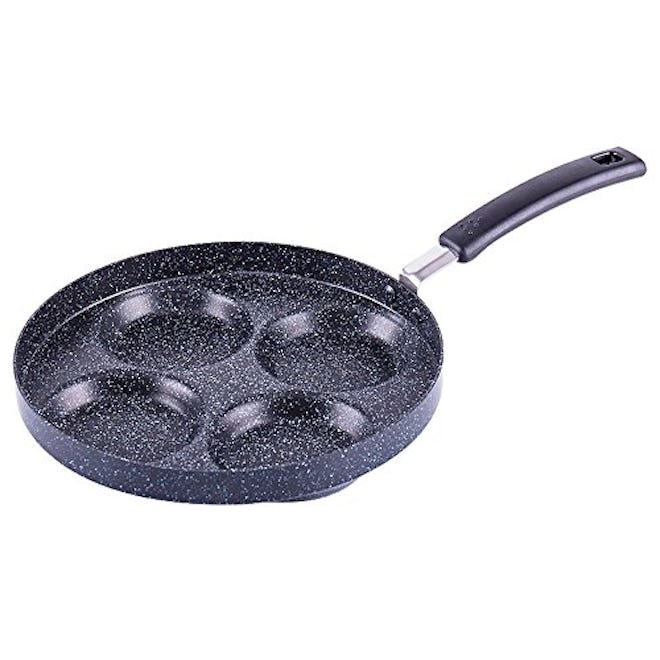 MyLifeUNIT Aluminum 4-Cup Egg Frying Pan