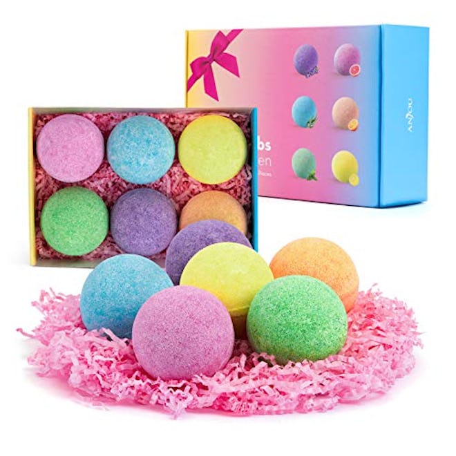 Anjou Bath Fizzies, 6 Pack 